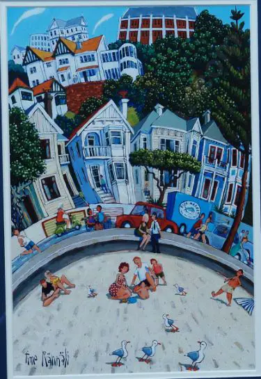 RANNALI, Tina - Oriental Bay, Wellington Image 1++