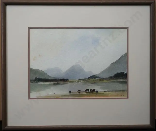 KERR - Cattle by River Image 1++