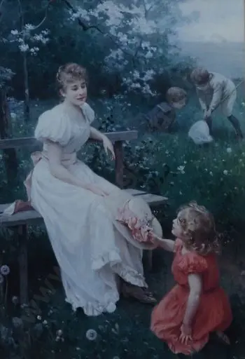 NICZKY, Eduard (1850-1919) - Summer Love Image 1++