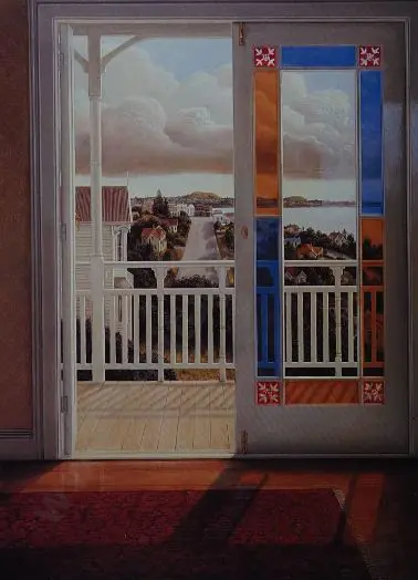 SIDDELL, Sir Peter (1935-2011) - Blue Glass - 1984 Image 1++