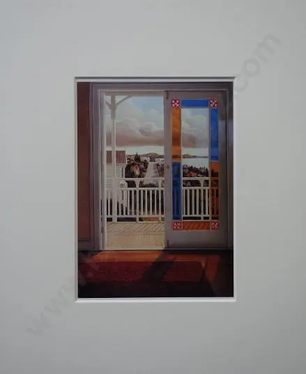 SIDDELL, Sir Peter (1935-2011) - Blue Glass - 1984 Image 1++