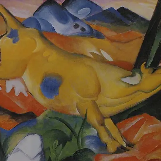 MARC, Franz (1880-1916) - Yellow Cow - 1911