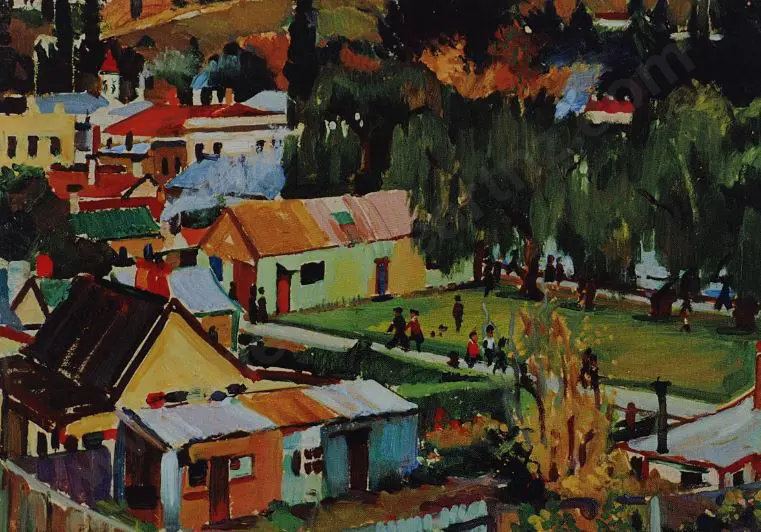 PAGE, Evelyn (1899-1998) - Old Queenstown Image 1++