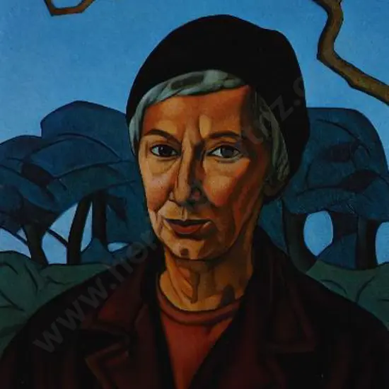 ANGUS, Rita (1908-1970) - Self Portrait - c.1967