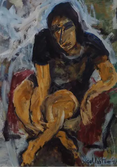 WOOLLASTON, Toss (1910-1998) - White Steven - 1991 Image 1++