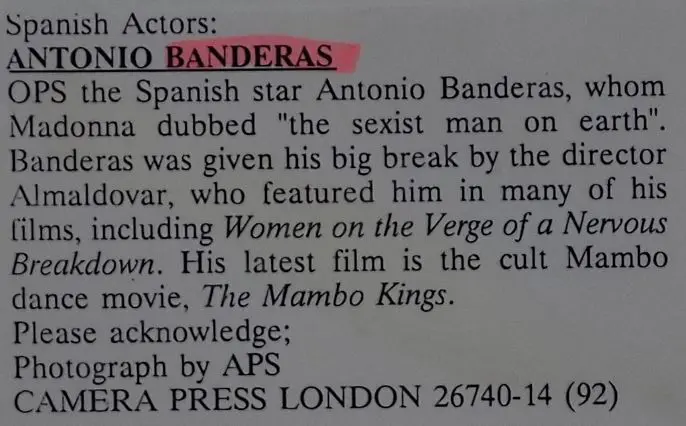 MILDENHALL, Richard - Antonio Banderas Image 1++