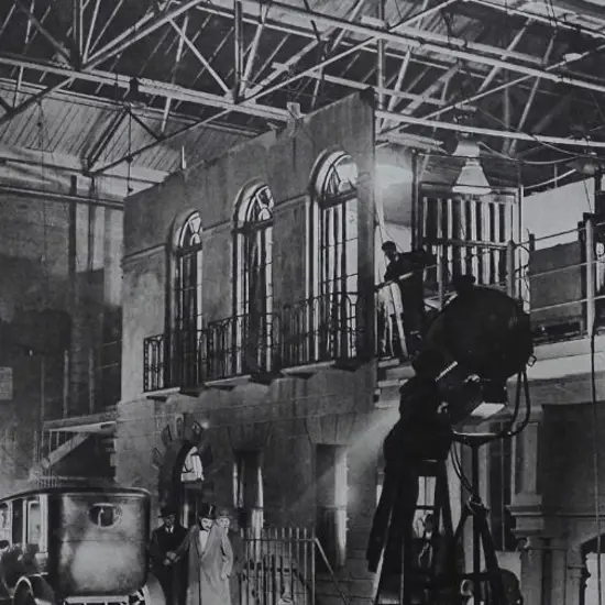 CAMERA Press, London - Filming 'Adventures of Sherlock Holmes' 1922