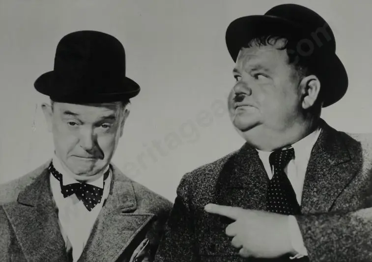 CAMERA Press, London - LAUREL, Stan (1890-1965) & Oliver Hardy (1892-1957) Image 1++