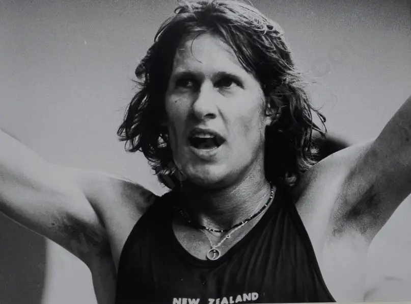 LACEY, E.D. - John Walker (NZ) wins 1,500m, 1976 Olympic Games Image 1++