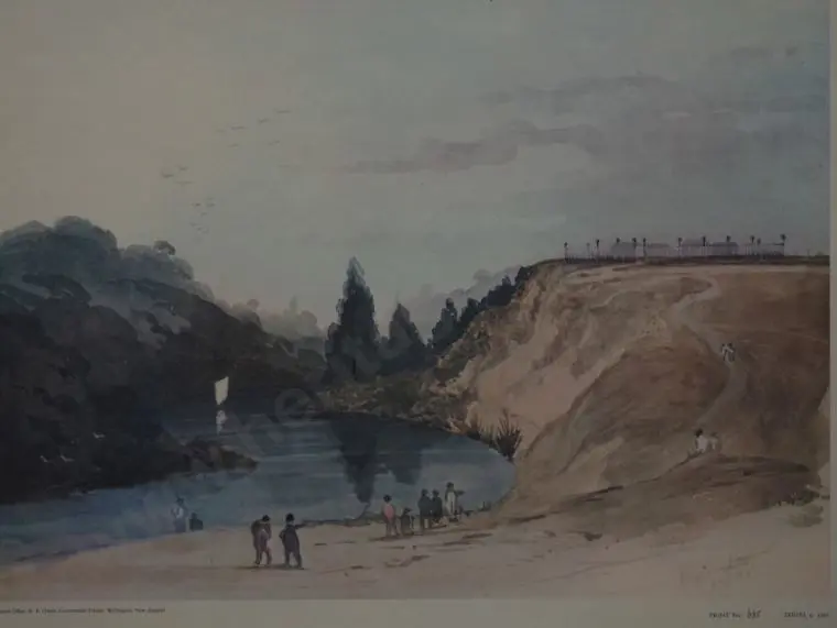 FOX, Sir William (1812-1893) - Otaraia Pa, Wairarapa Image 1++