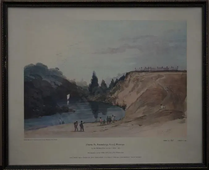 FOX, Sir William (1812-1893) - Otaraia Pa, Wairarapa Image 1++