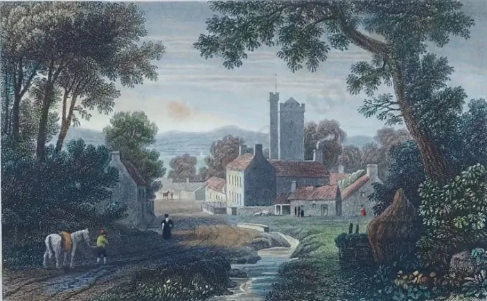 GASTINEAU, Henry (1791-1876) - Llanstephan, Wales Image 1++