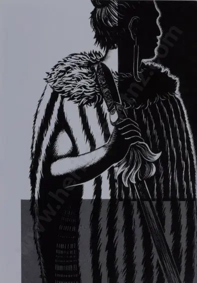 TAYLOR, E. Mervyn (1906-1964) - Maori Warrior Image 1++