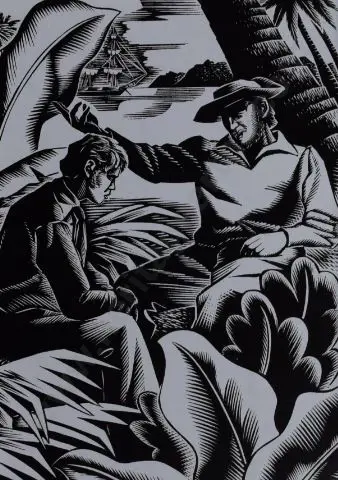 TAYLOR, E. Mervyn (1906-1964) - Ben & Tod at Suva - from Taina, 1948 Image 1++