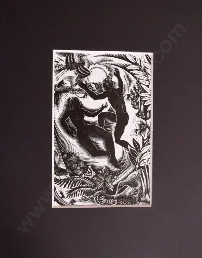 TAYLOR, E. Mervyn (1906-1964) - Tane the Creator - 1956 Image 1++