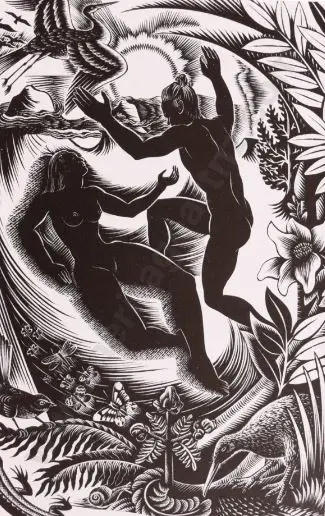 TAYLOR, E. Mervyn (1906-1964) - Tane the Creator - 1956 Image 1++