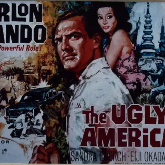 UNKNOWN Artist - The Ugly American - Starring Marlon Brando (Mini Movie Poster)