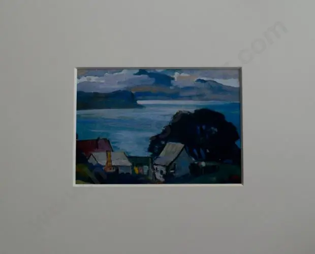 COLLIER, Edith (1885-1964) - Kawhia Harbour Image 1++