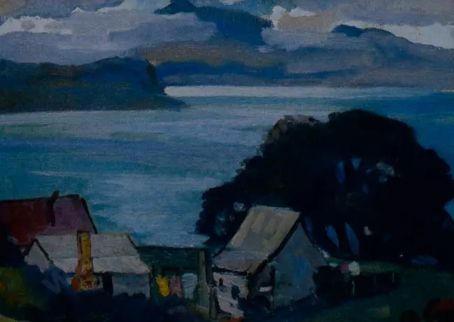 COLLIER, Edith (1885-1964) - Kawhia Harbour Image 1++