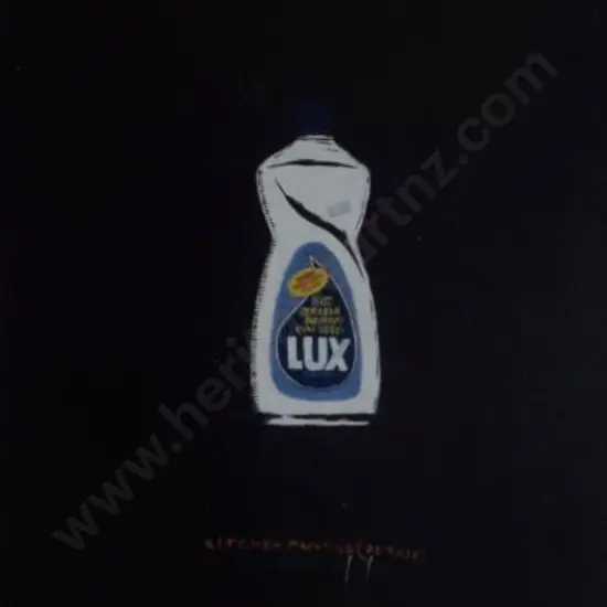 FRIZZELL, Dick (1943-) - Kitchen Painting - Detail (Lux Liquid), 1980