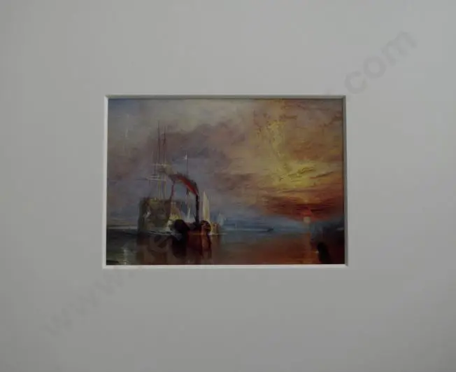 TURNER, Joseph Mallord William (1775-1851) - The Fighting 'Temeraire' Image 1++