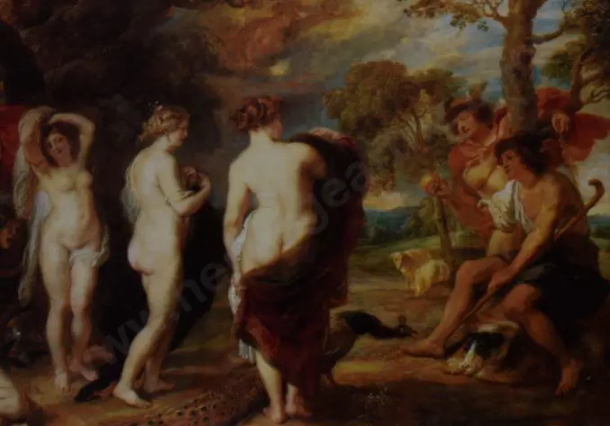 RUBENS, Peter Paul (1577-1640) - The Judgement of Paris Image 1++