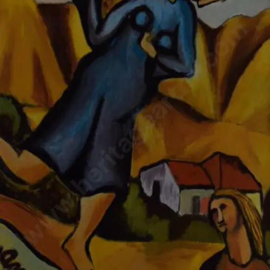 McCAHON, Colin (1919-1987) - The Angel of the Annunciation, 1947