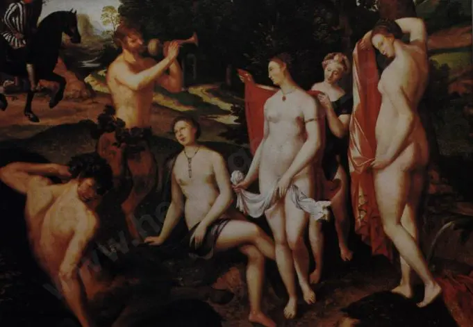 CLOUET, Francois (1510-1572) - The Bath of Diana Image 1++