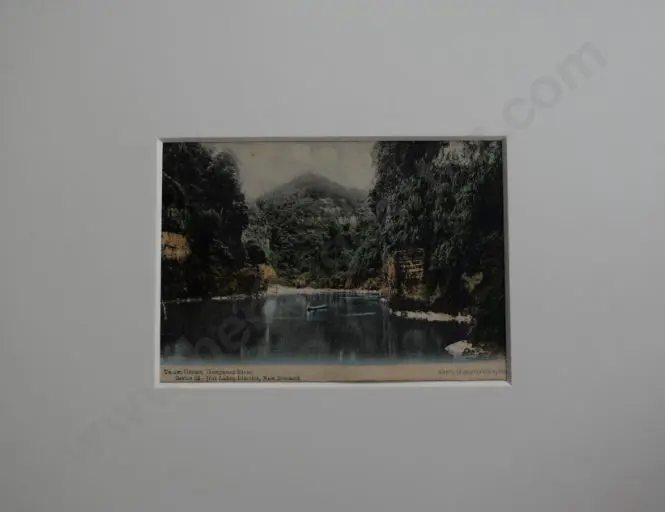 UNKNOWN Photographer - Wanganui River c.1900 Image 1++