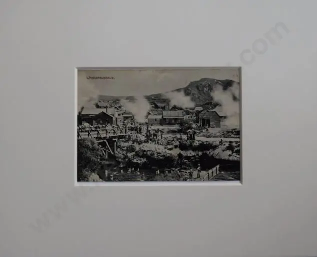 UNKNOWN Photographer - Whakarewarewa - Rotorua - early 20th Cent. Image 1++