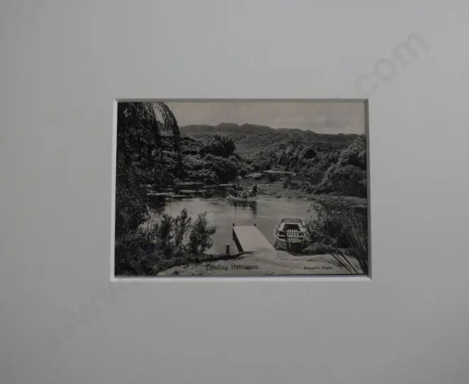 BLENCOWE, James Rasdall (1871-1945) - Landing Hamurana Image 1++