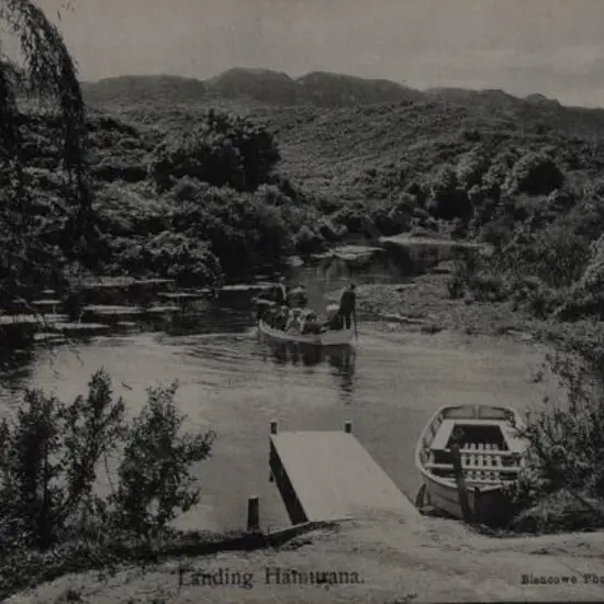 BLENCOWE, James Rasdall (1871-1945) - Landing Hamurana