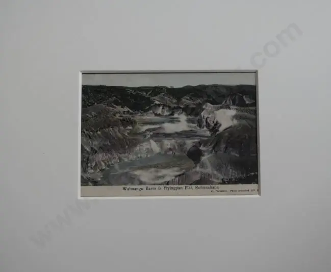 PARKERSON, C.P. ((1911-1912) - Waimangu Basin & Frying Pan Flat, Rotomahana c1900 Image 1++