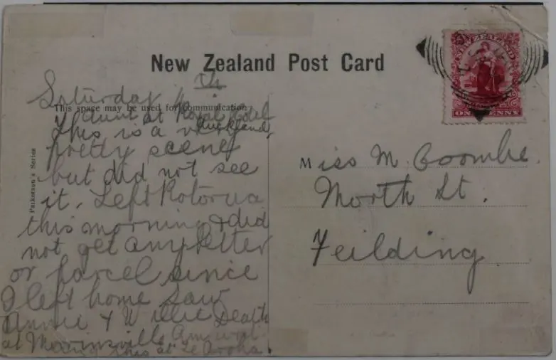 PARKERSON, C.P. ((1911-1912) - Waimangu Basin & Frying Pan Flat, Rotomahana c1900 Image 1++