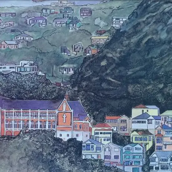 UNKNOWN Artist - Saint Gerard’s Monastery, Oriental Bay