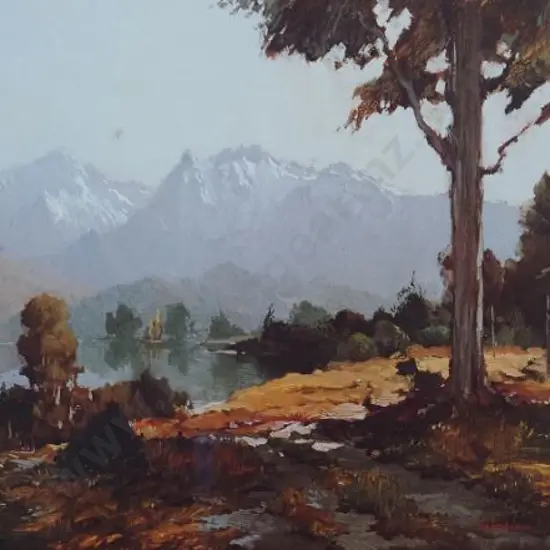 KEOWN, Wallace. T (1938-) - Lake Te Anau