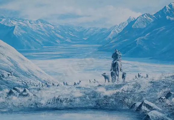 BLACKBURN, Jeanette (1940-) - High Country Muster Image 1++