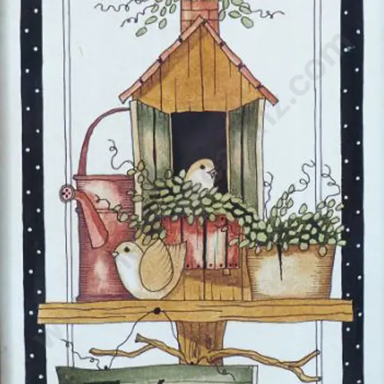 YARBROUGH, Beth - Thyme -2 Birds in Thyme Plants