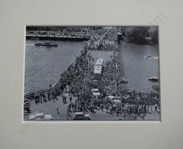 UNKNOWN Photographer - Whanganui - Opening of New Town Bridge 1970 Image 1++