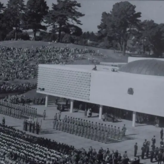 UNKNOWN Photographer - Wanganui - Opening of War Memorial Hall 1960
