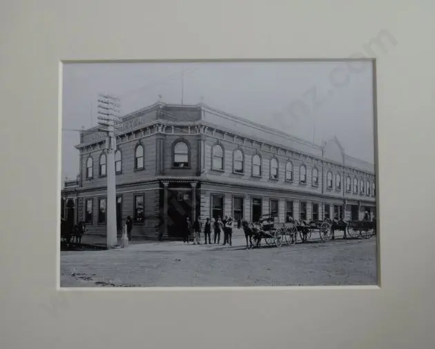 UNKNOWN Photographer - Wanganui - Rutland Hotel Late 1800s Image 1++