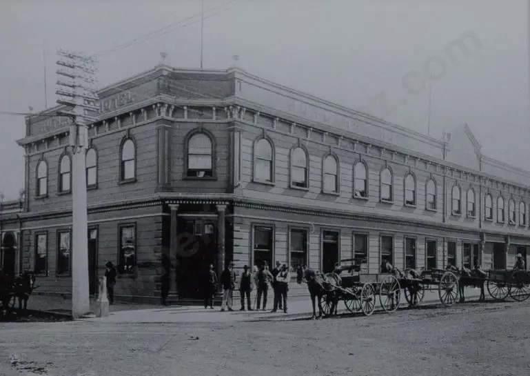 UNKNOWN Photographer - Wanganui - Rutland Hotel Late 1800s Image 1++