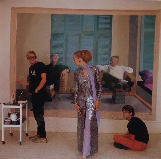 BEATON, Sir Cecil (1904-1980) - David Hockney and Others - 1968 Image 1++