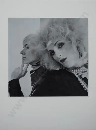 BEATON, Sir Cecil (1904-1980) - Andy Warhol & Candy Darling - 1969 Image 1++