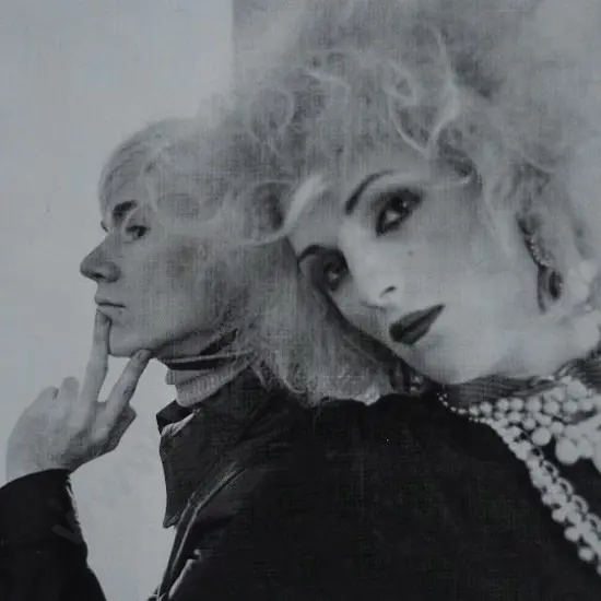 BEATON, Sir Cecil (1904-1980) - Andy Warhol & Candy Darling - 1969