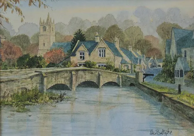 UNKNOWN Artist (A64) - Castle Combe, U.K. Image 1++