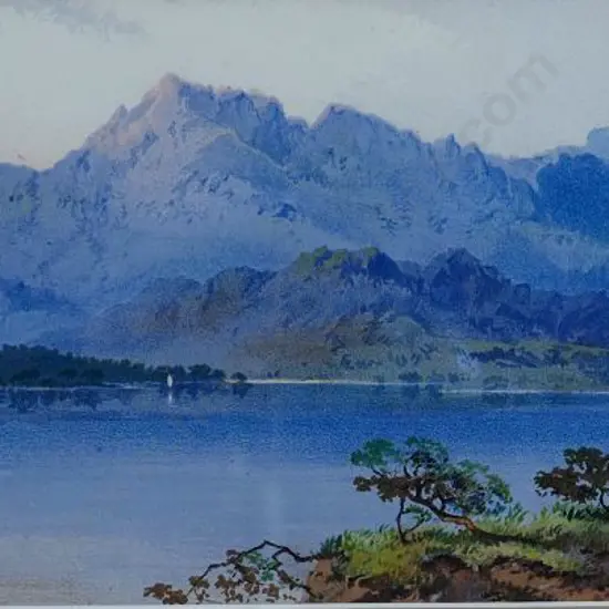 UNKNOWN - Italian Lake scene