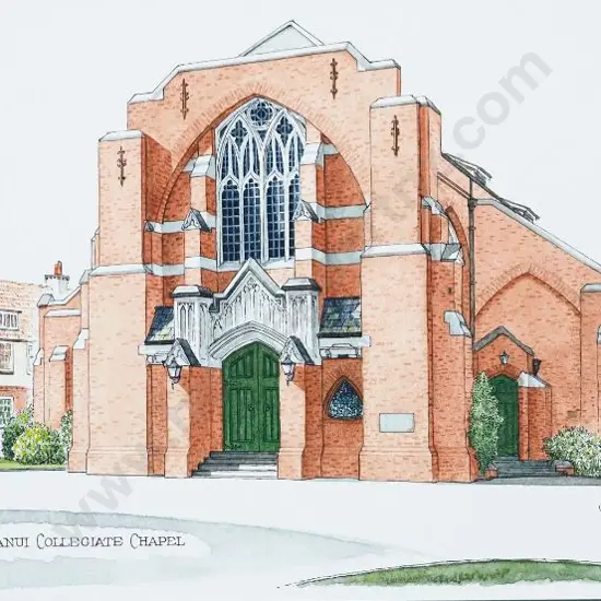 BATTARBEE, David (1939-) - The Chapel, Wanganui Collegiate