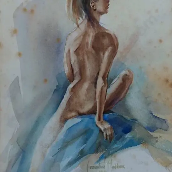 MADDOX, Ernestine (c.1981-1995) - Lady in the Nude