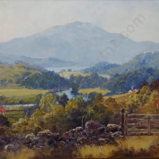 HOWORTH, Charles Henry (1856-1945) - Hutt River at Silverstream